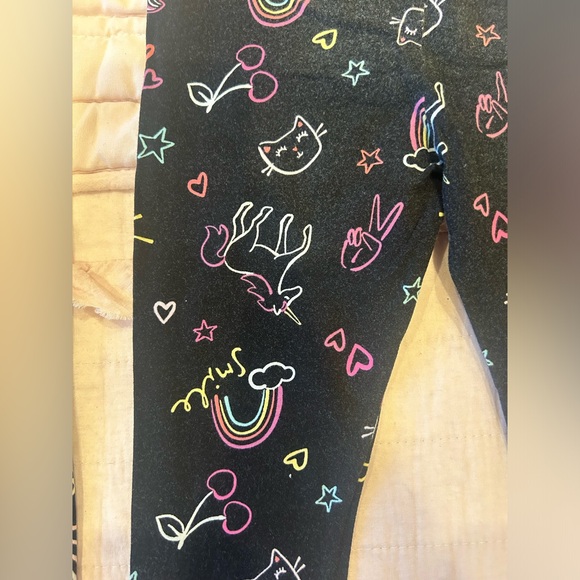 Set of Two Girls Patterned Leggings - Picture 5 of 15